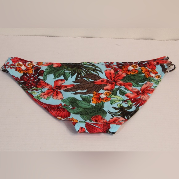 Bruno Banani Women's White & Multicolor Floral Swimsuit Bottom Size 6 NWT - Picture 2 of 2